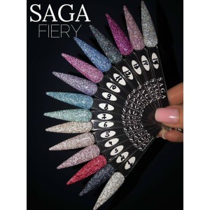 Светоотражающий гель-лак SAGA Fiery Gel №07, 9 мл. Photo 2